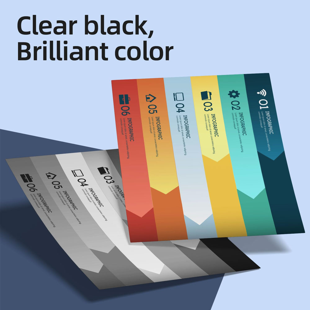 Neiber high-yield ink illustration communicates more pages per cartridge