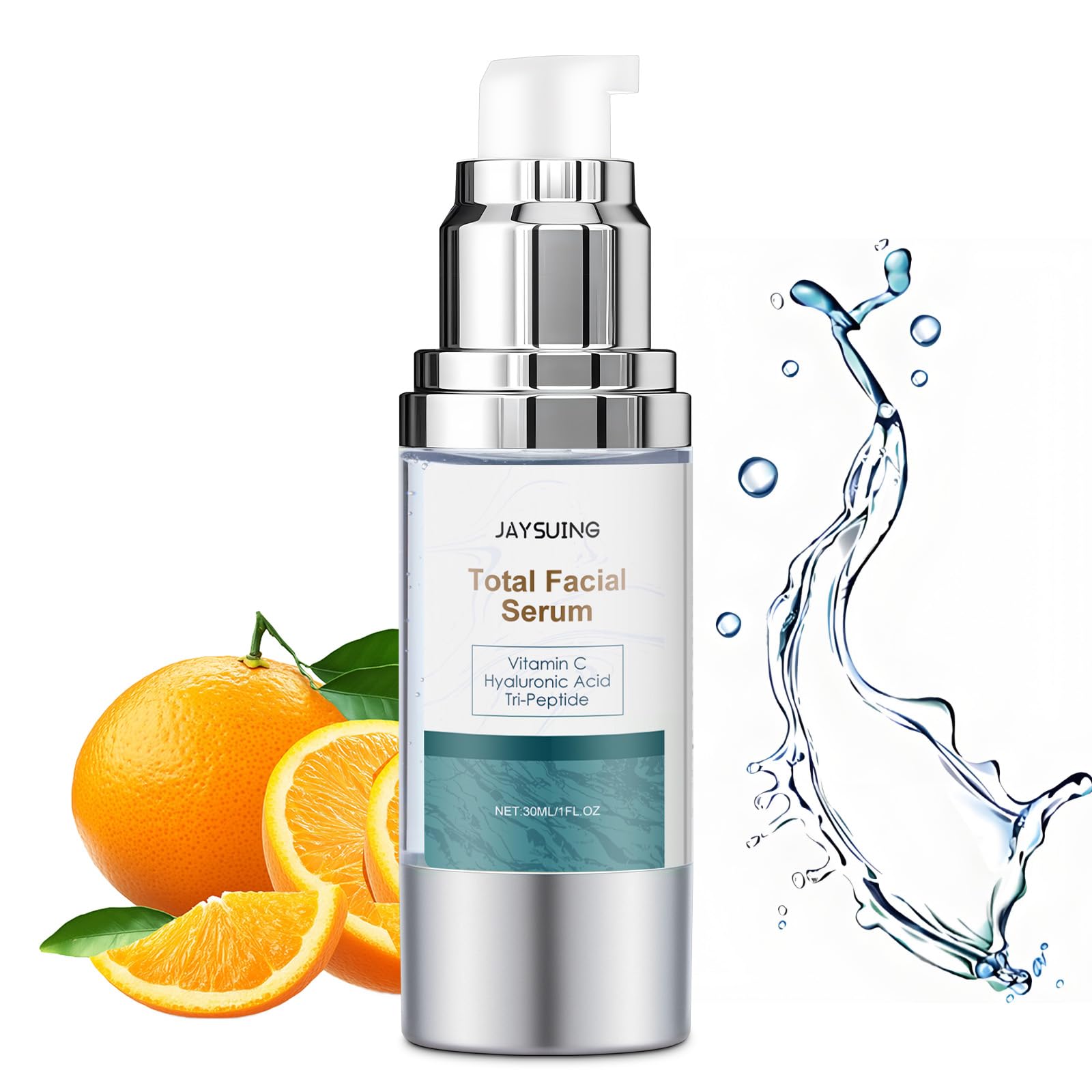 NEIOM Super Vitamin C Serum bottle close-up for premium skincare routine.