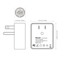 Nekmit multi-protect safety system guards against overheating and overcurrent.