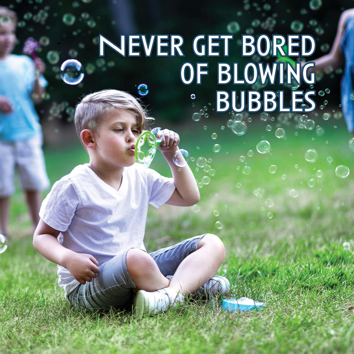 Neliblu bubble wands for kids—outdoor play and imaginative fun.