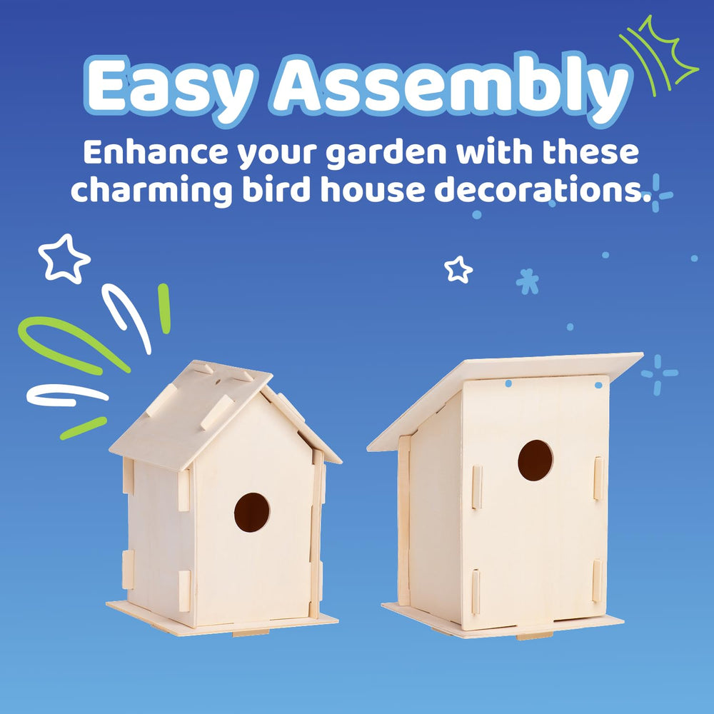 Durable outdoor-ready Neliblu wooden bird house design