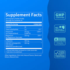 Nello Magnesium Glycinate chelated for gentle mood and calm support.