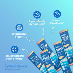 Nello Sleep aid with L-theanine and ashwagandha supports restful evenings.