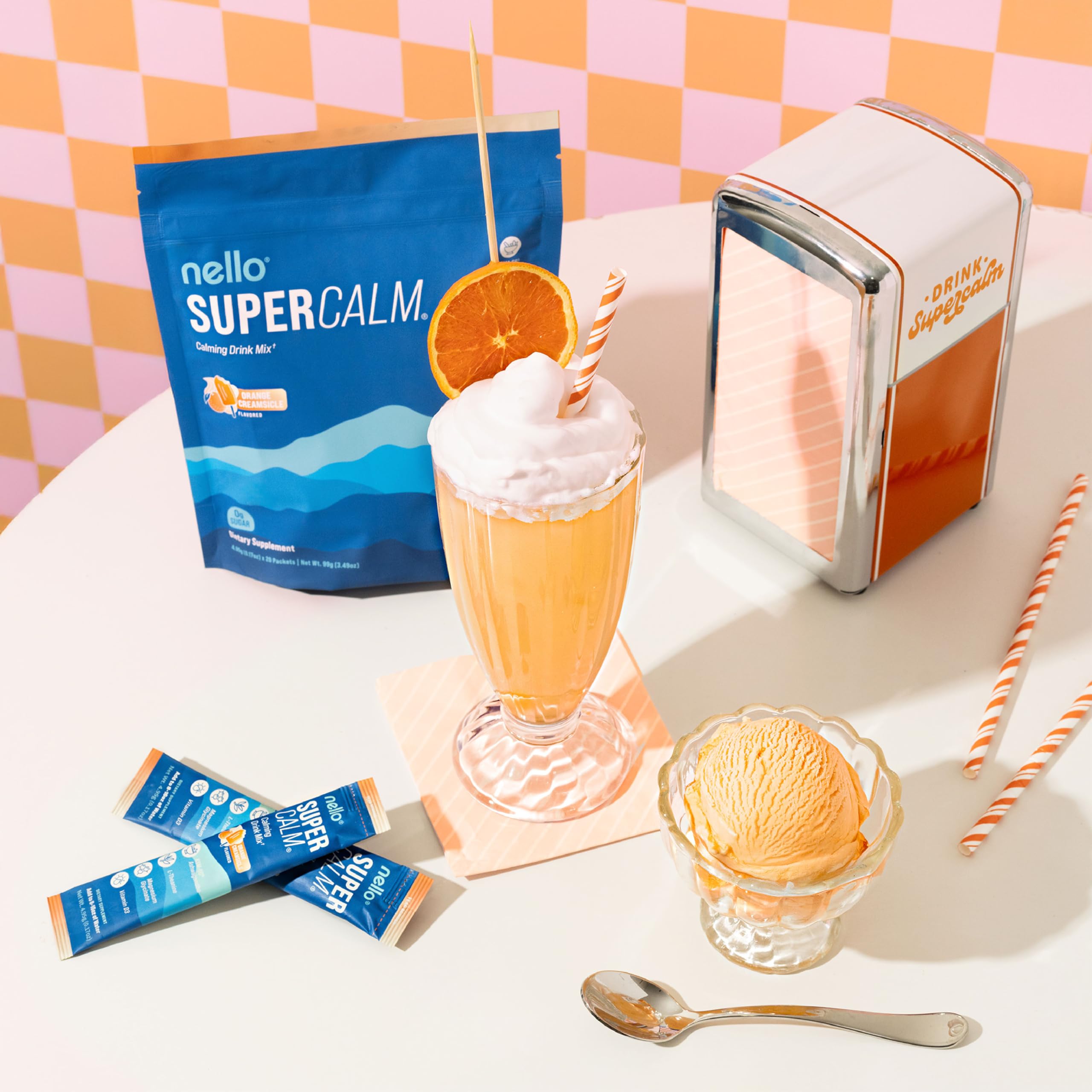 L-Theanine within Nello SuperCalm supports relaxed focus.