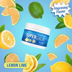 Nello SuperCalm on-the-go packets Lemon Lime, convenient for relaxation and focus anywhere.
