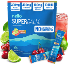 Nello Supercalm packet on the go provides a quick calm and focus boost.