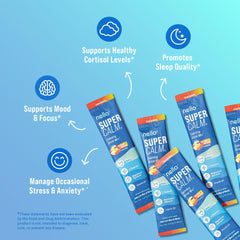 Scoop and glass show a ready-to-mix drink for a quick reset.