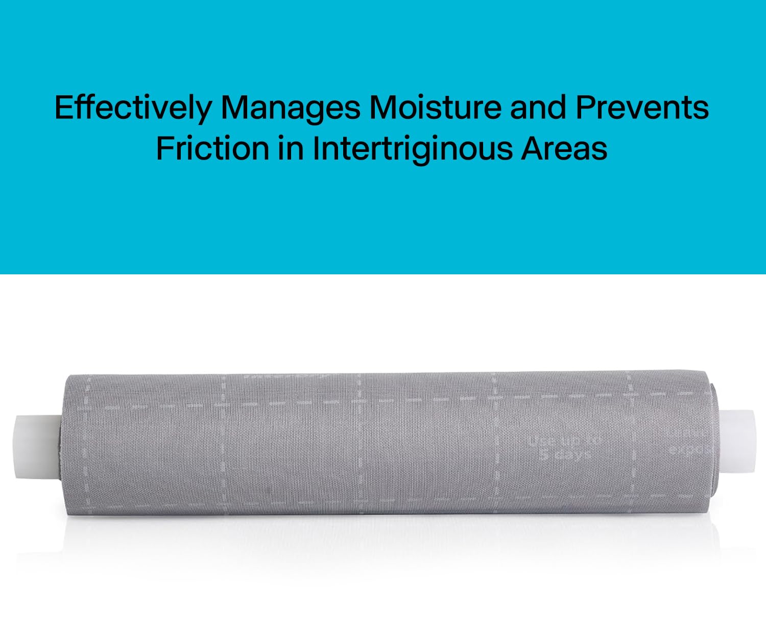 Nempkb wound care use demonstrates easy cutting and custom fit.