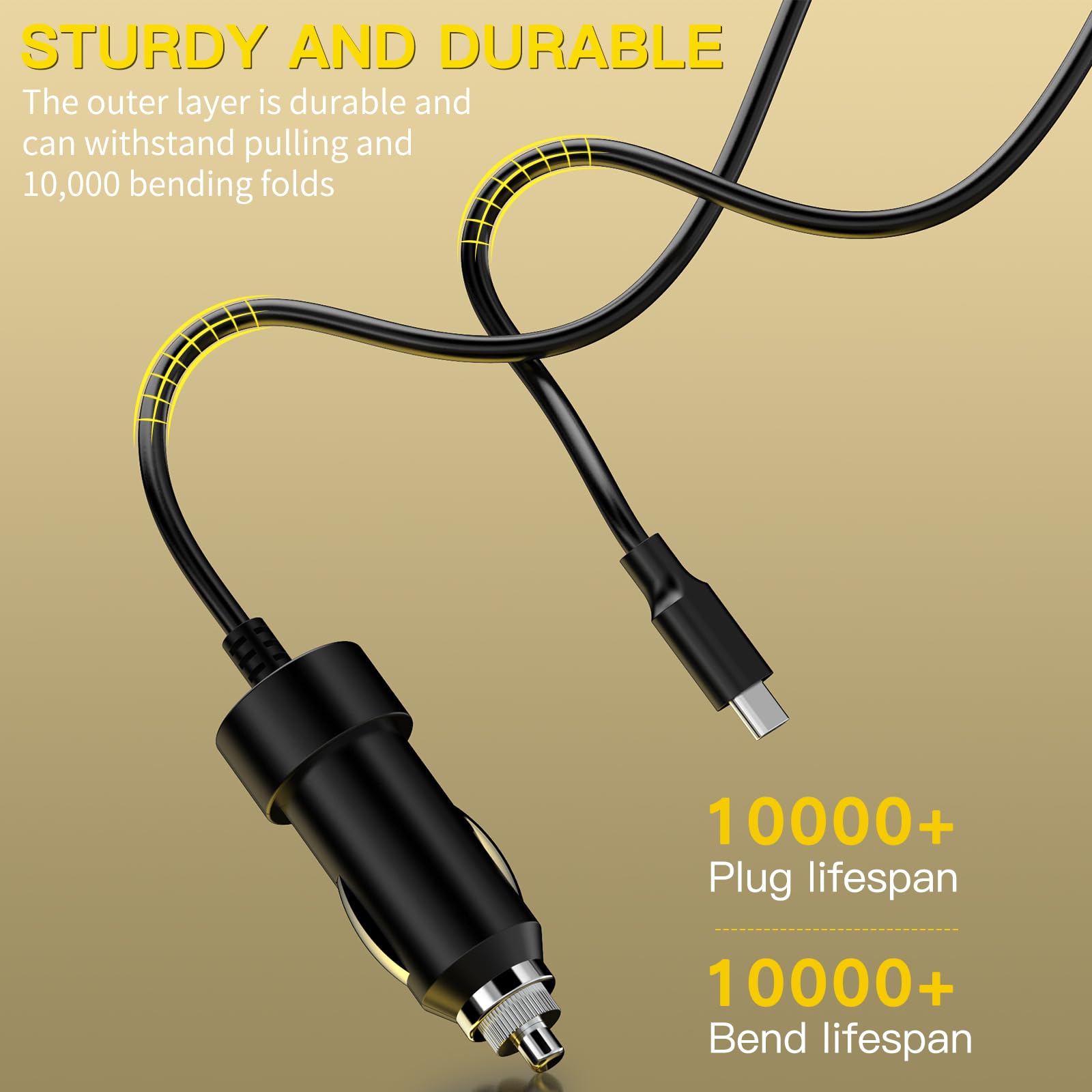 NENASEW 1.8m cord length shown for flexible car use