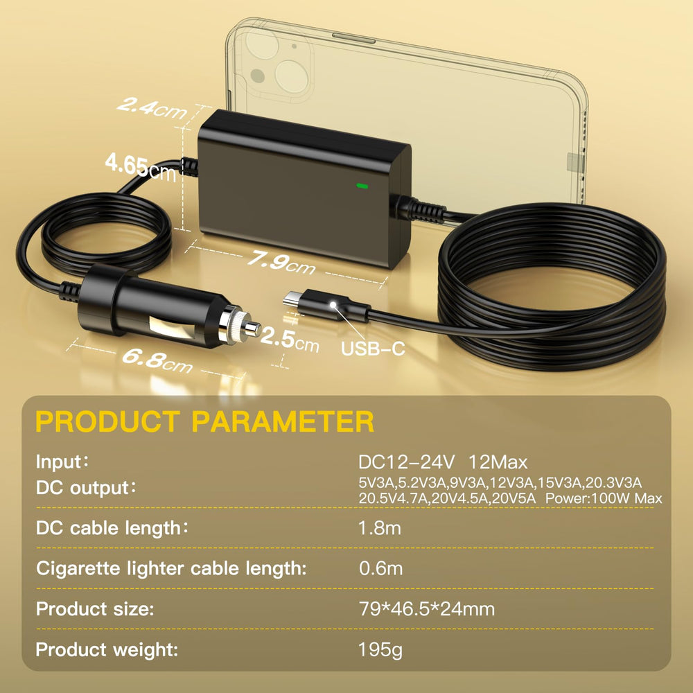 Close-up of the USB-C port showing PD charging for rapid power