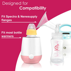 Nenesupply compatible nipples and rings streamline Spectra setup.