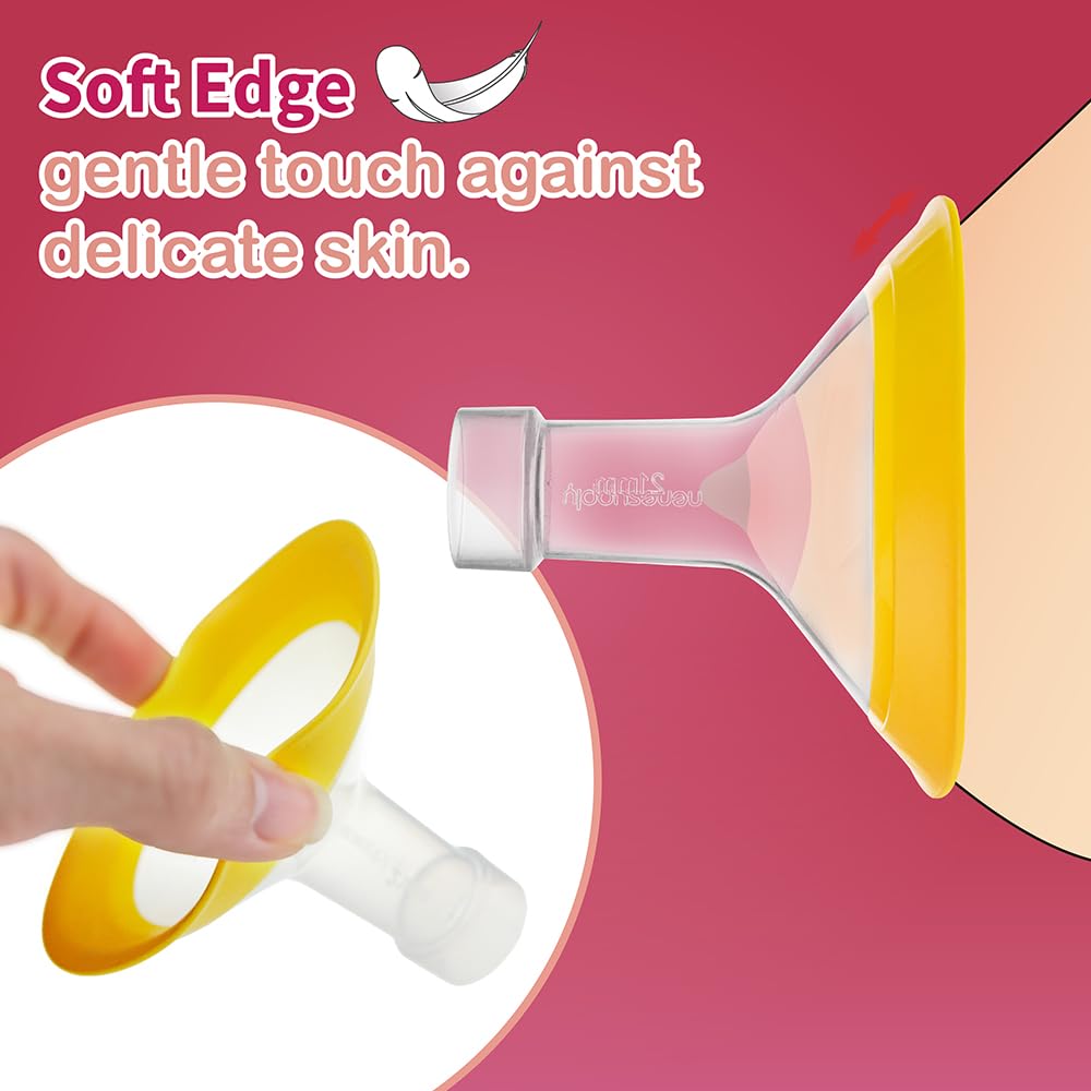 NENESUPPLY dishwasher-safe flange for simple cleaning after pumping.