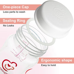 Nenesupply nine-ounce bottle four-pack ideal for daily storage.