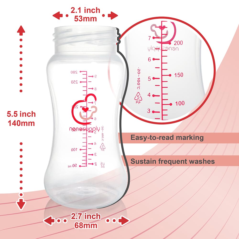 Nenesupply reusable bottle dishwasher safe for easy cleaning.