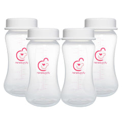 Nenesupply wide-mouth bottle compatible with Spectra for smooth transfers.