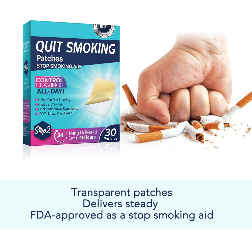 NenMaoKeNu Step 2 quit patch on-the-go packaging supports portable use.