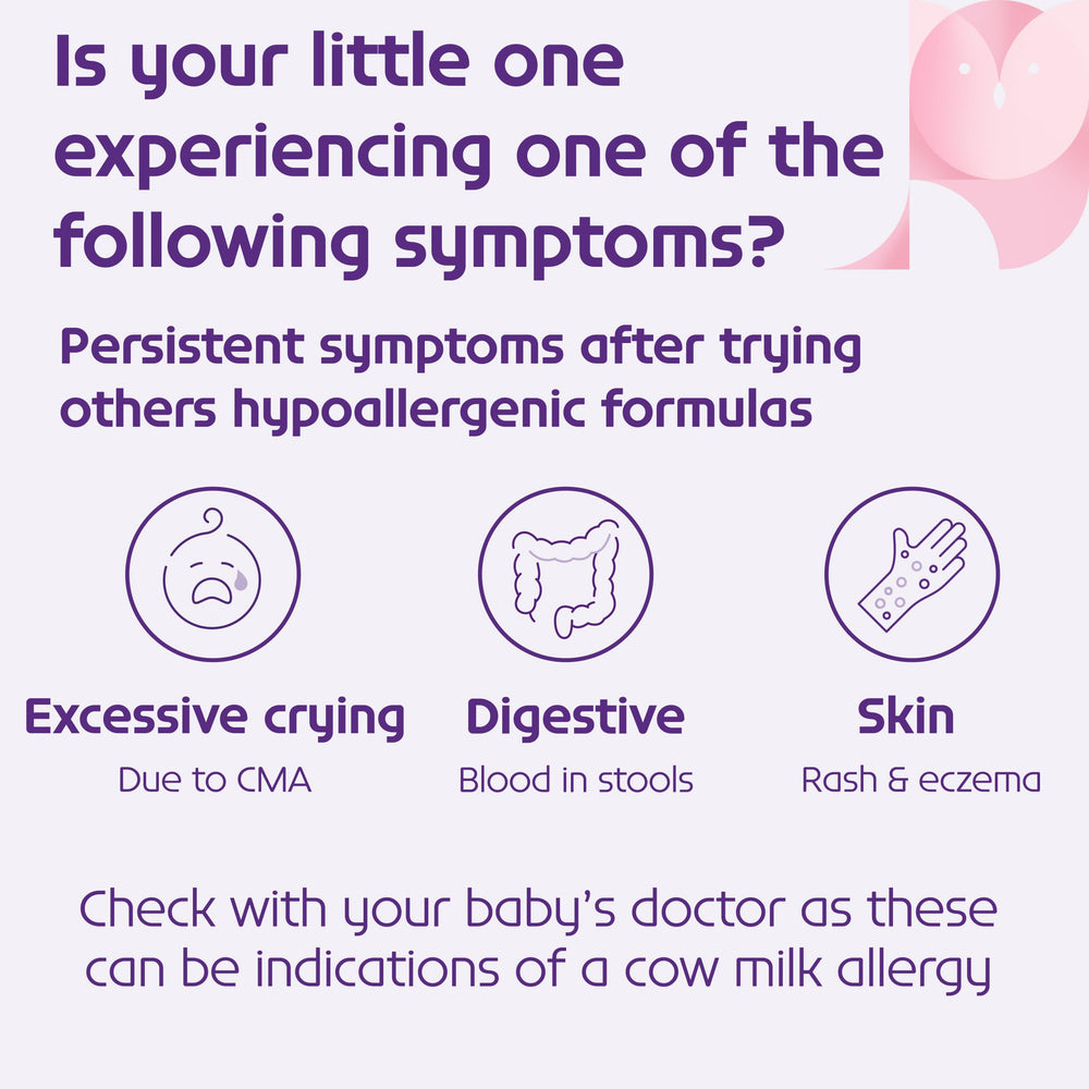 Neocate Infant DHA and ARA nutrition information indicate development support possibilities.
