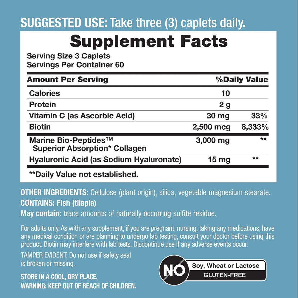 NeoCell 180 caplets bottle with gluten-free label