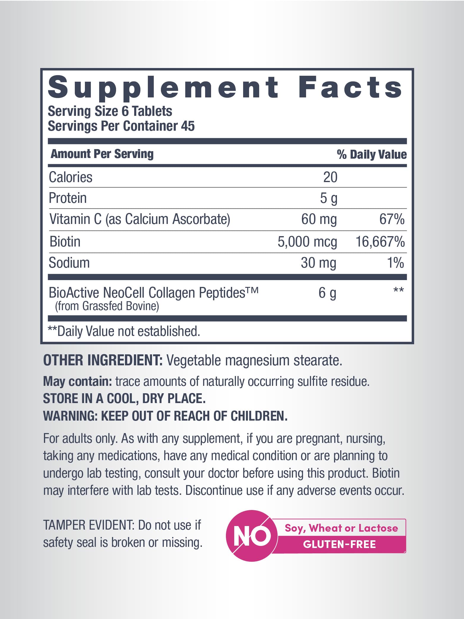Lifestyle shot suggesting a daily routine with NeoCell Advanced collagen
