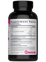Ingredients panel showing vitamin C and biotin in NeoCell Advanced
