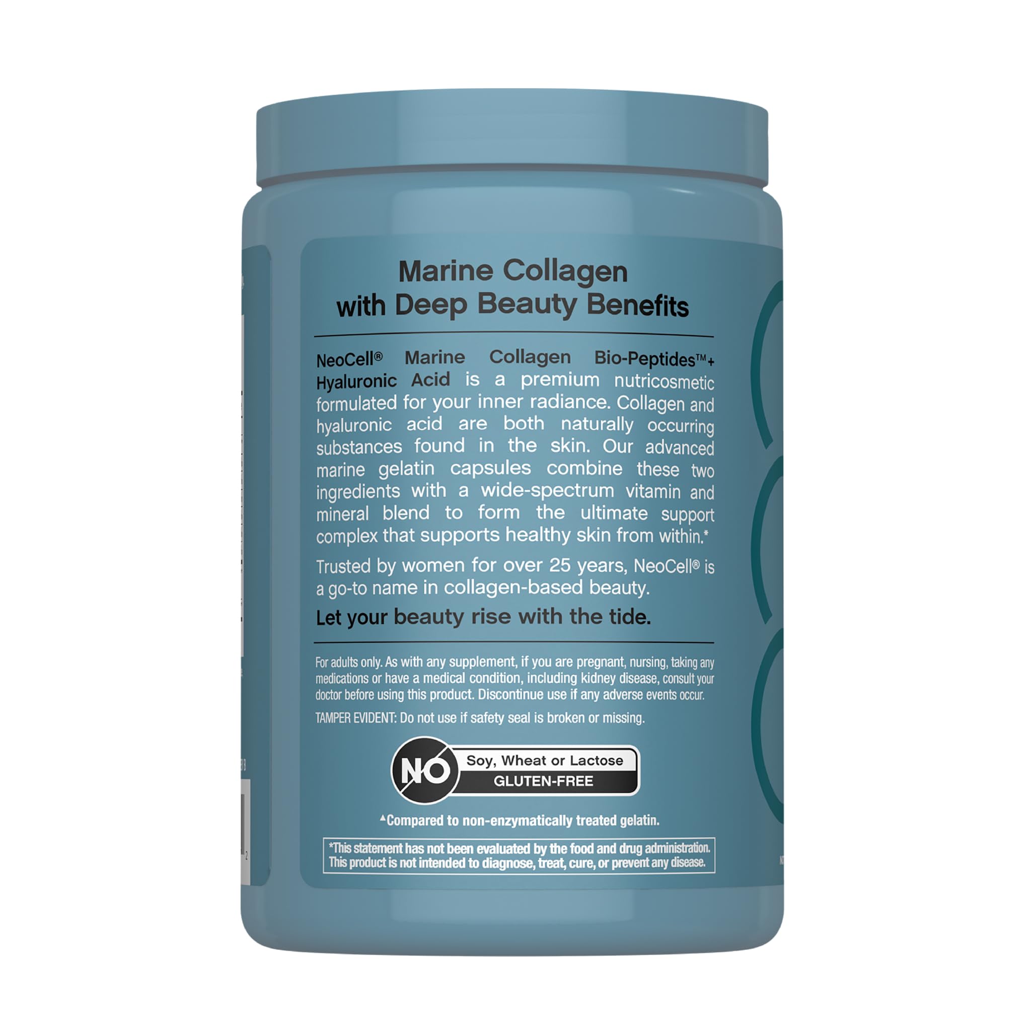 NeoCell Bio-Peptides close-up, showcasing high-potency collagen for radiant skin