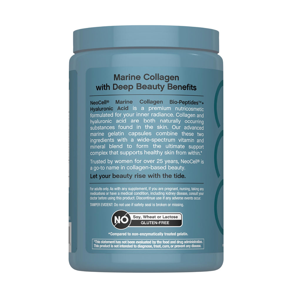NeoCell Bio-Peptides close-up, showcasing high-potency collagen for radiant skin
