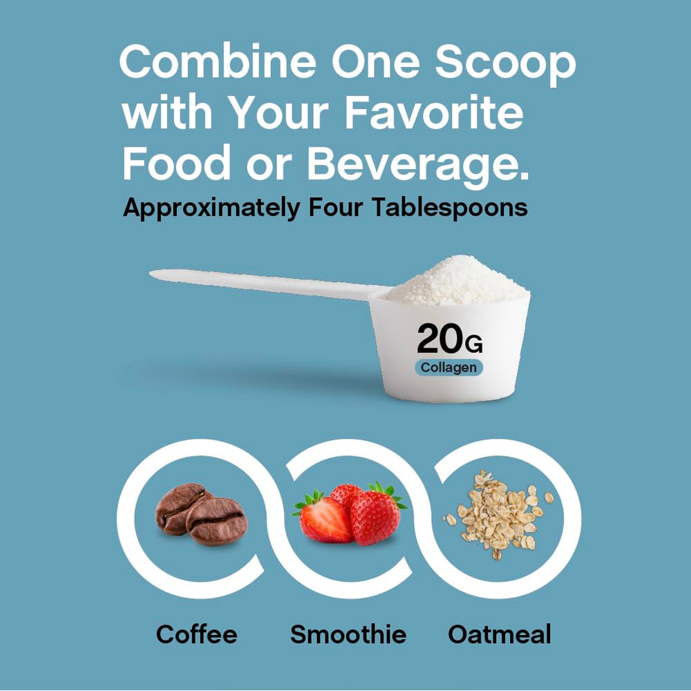 NeoCell Collagen Bio-Peptides features 18 amino acids for a balanced protein profile.