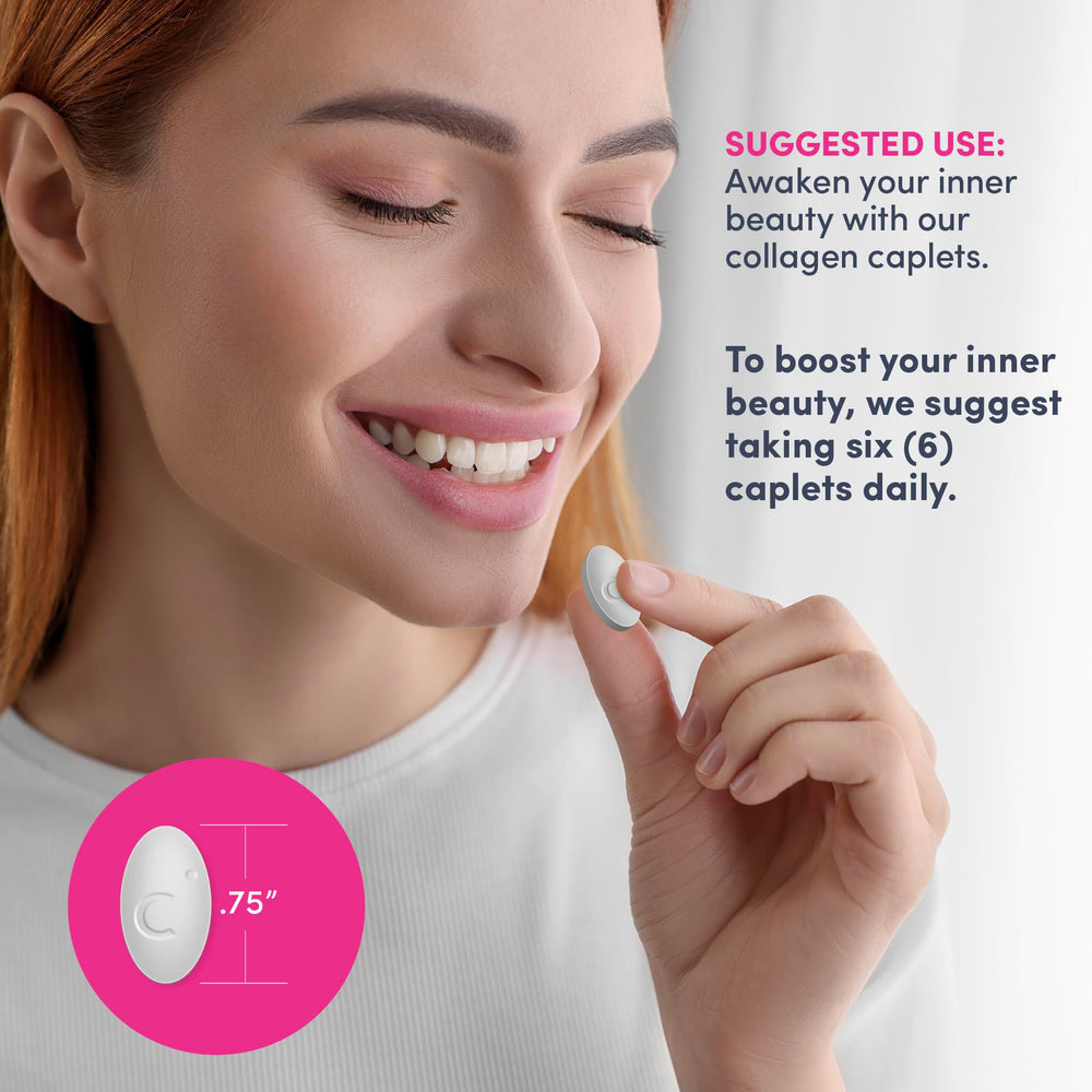 NeoCell bottle held in hand for on-the-go beauty support