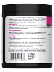 NeoCell Collagen Powder with hyaluronic acid graphic emphasizing skin hydration