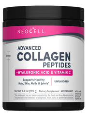 NeoCell Collagen Powder tub for daily beauty support in a kitchen setting