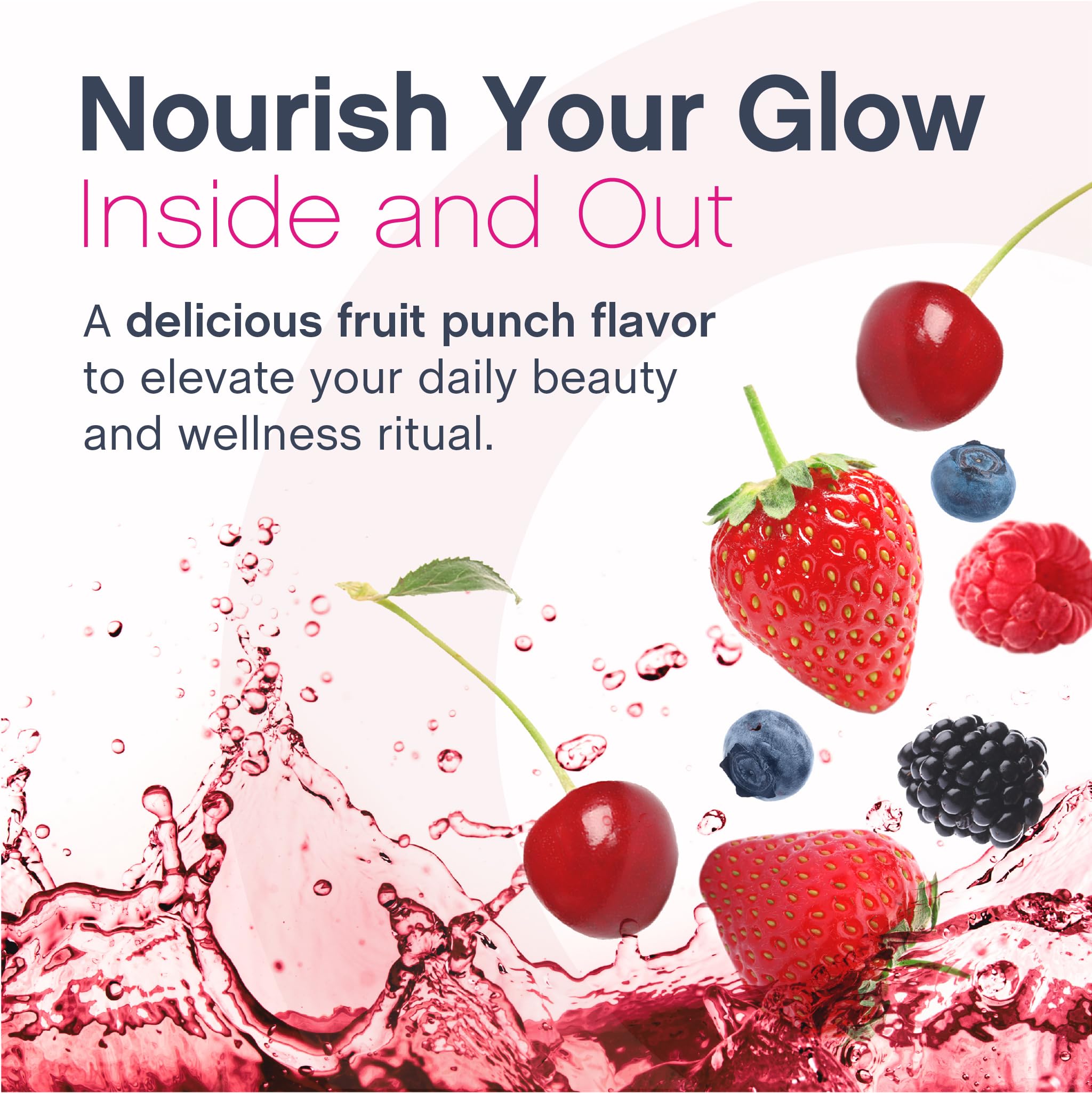 NeoCell daily tablespoon use demonstrates simple, sip-ready dosing.