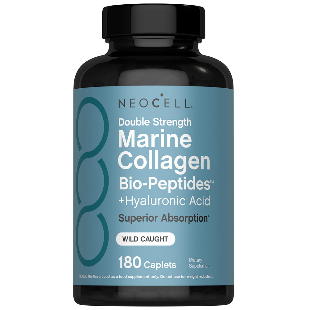 NeoCell Marine Collagen caplets bottle for daily skin radiance