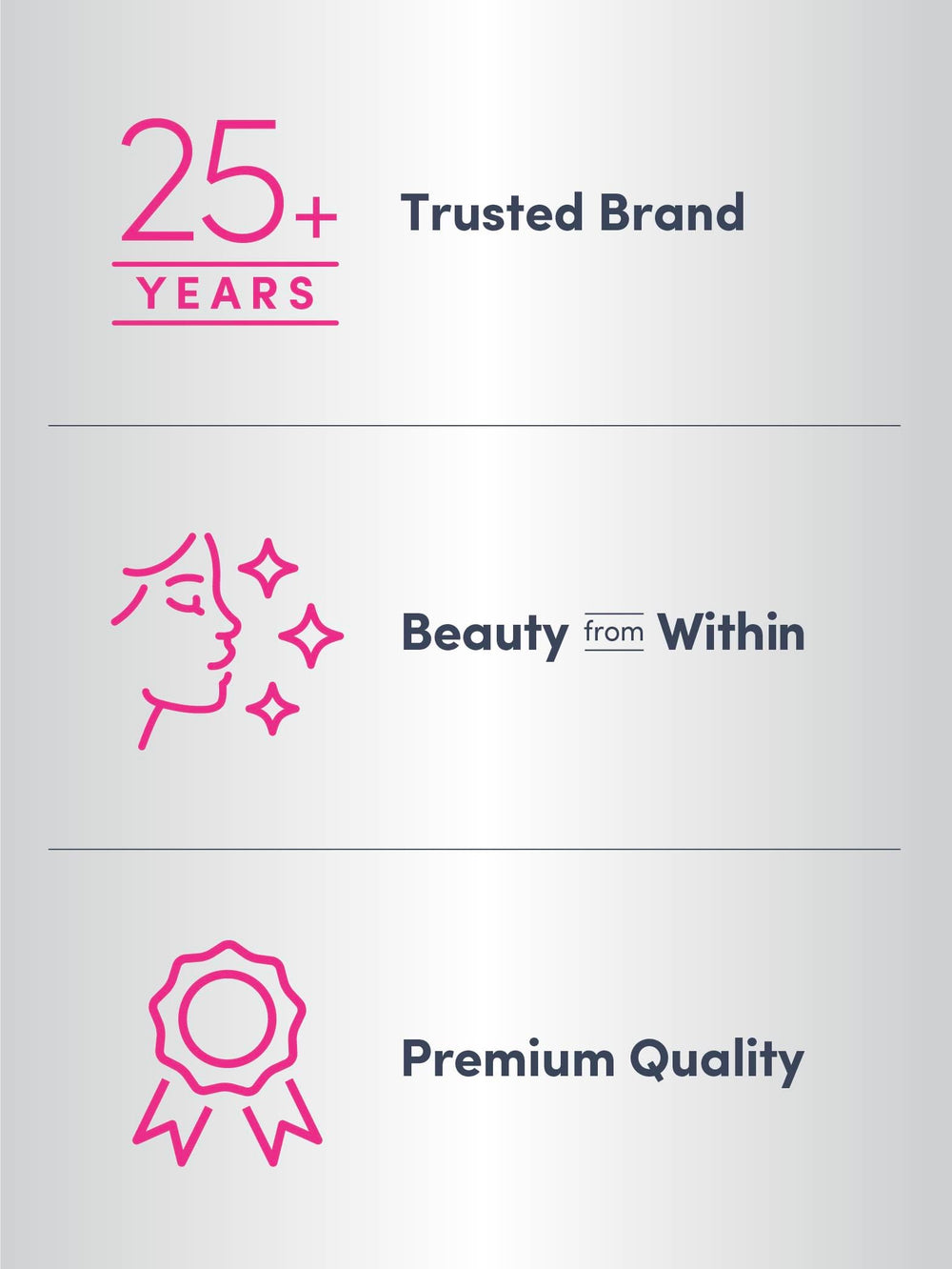 NeoCell non-GMO, keto and gluten-free label communicates allergen-friendly collagen.
