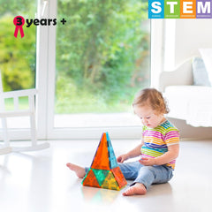 NEOFORMERS magnets snapping together for durable, stable builds during play