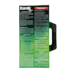 Tamper-resistant bait stations shown with Ramik Bars for safe outdoor use.
