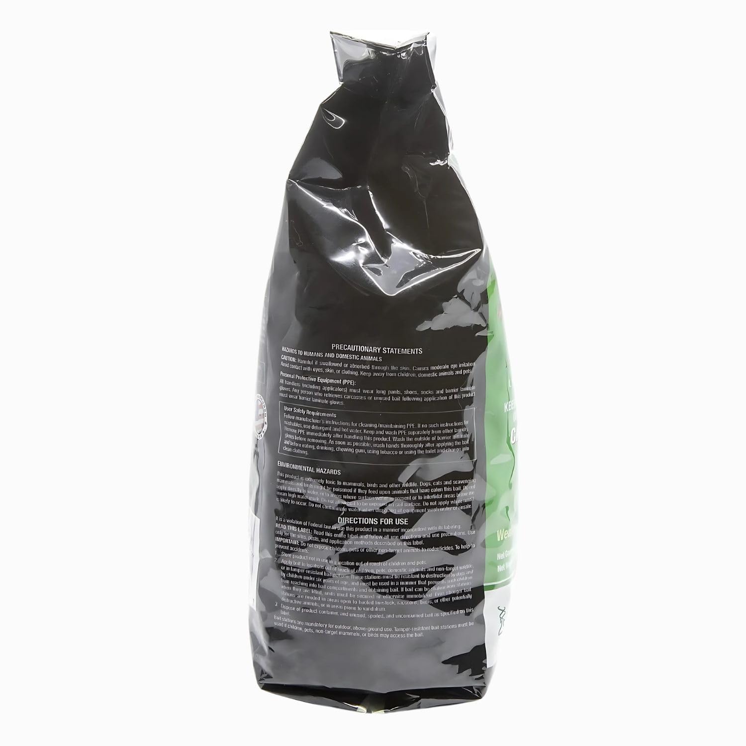 Bait effective in damp areas with Ramik Green.