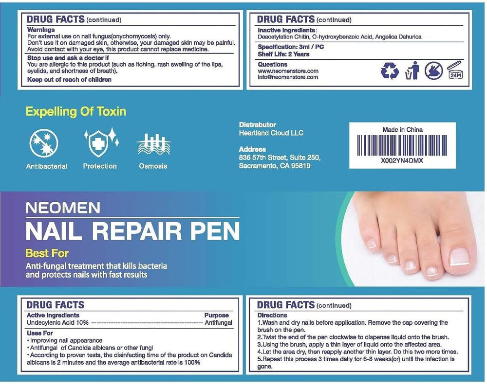 NEOMEN nail pen daily use scene at home for convenient care