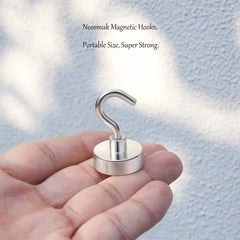 Neosmuk hook features silver finish resistant to humidity and rust