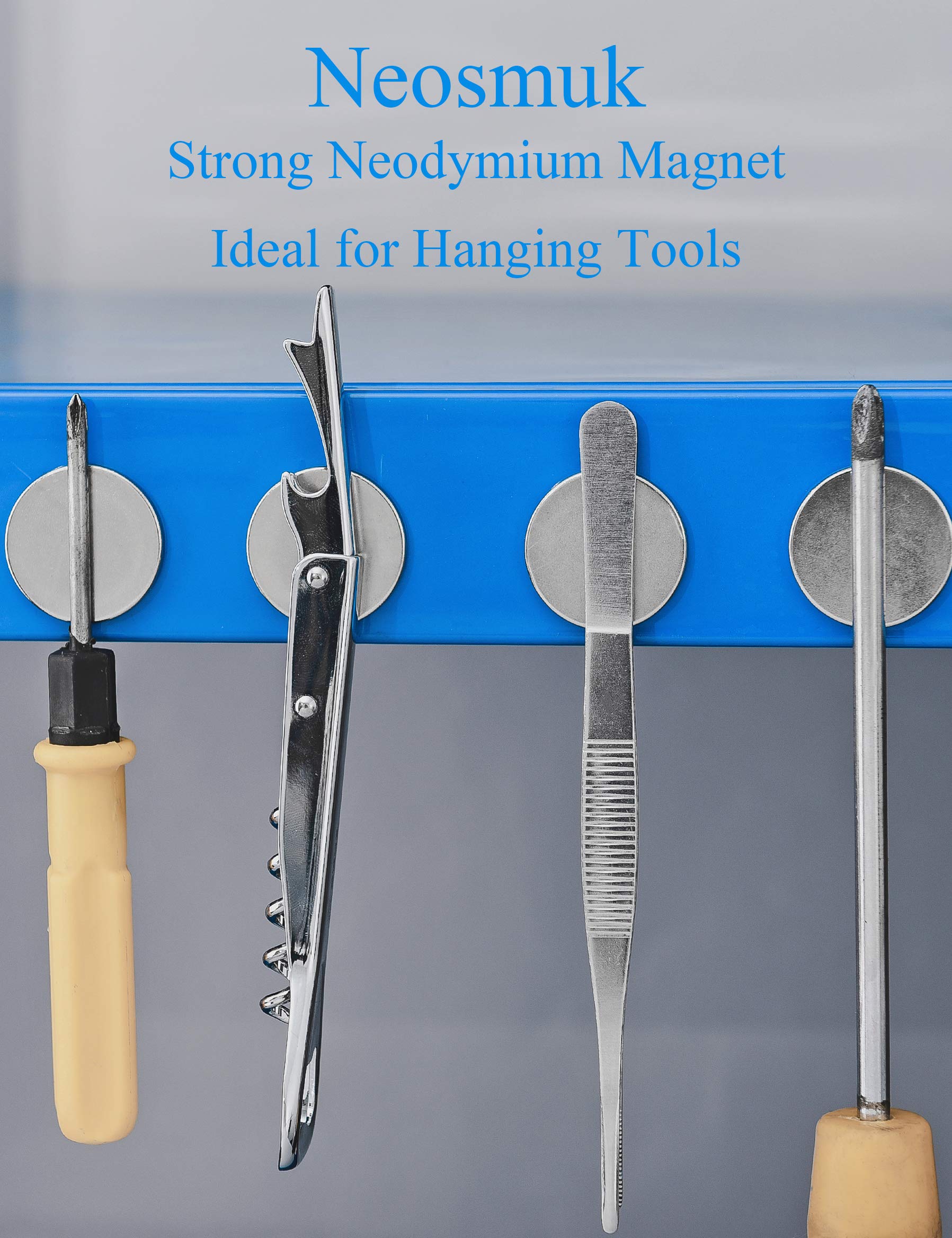 Neosmuk six-pack magnets ideal for quick project setups.