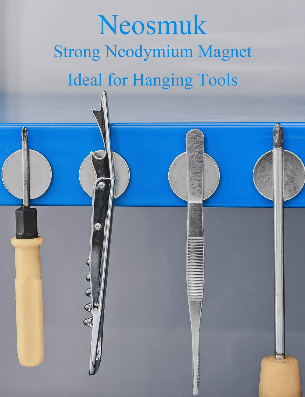 Neosmuk six-pack magnets ideal for quick project setups.