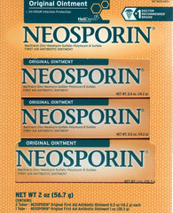 Neosporin Original First Aid Ointment 2oz pack for everyday minor wound care