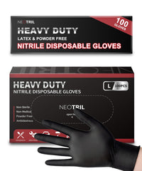NEOTRIL 6 mil nitrile gloves with textured grip for secure handling in wet conditions