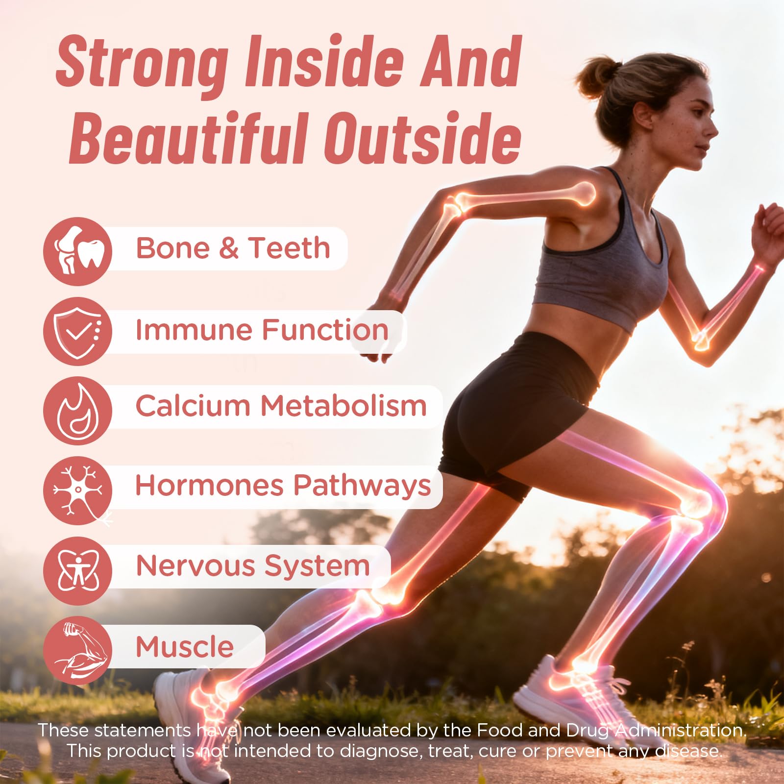 Nepeolithia Calcium Gummies vegan ingredients highlight D3, K2, magnesium and zinc.