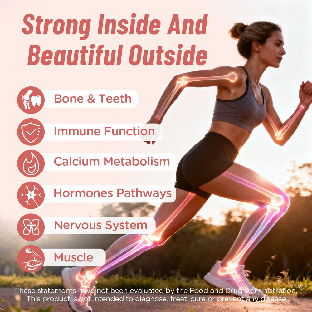 Nepeolithia Calcium Gummies vegan ingredients highlight D3, K2, magnesium and zinc.