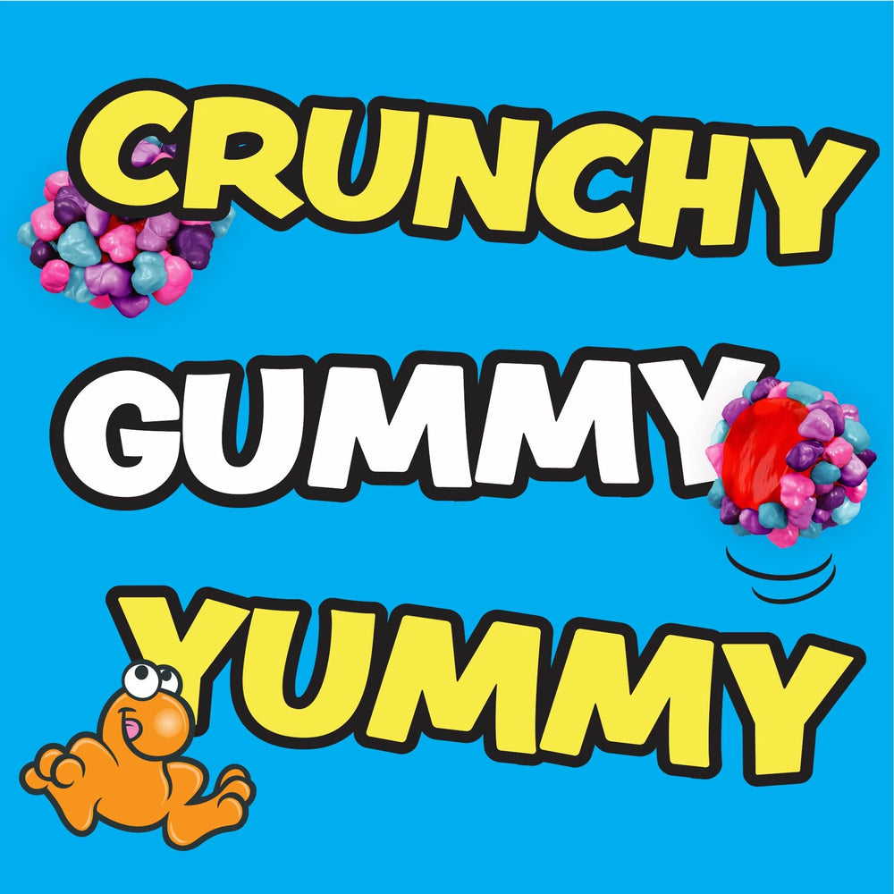NERDS Gummy Clusters 60-count presentation, great for gifting and sharing.