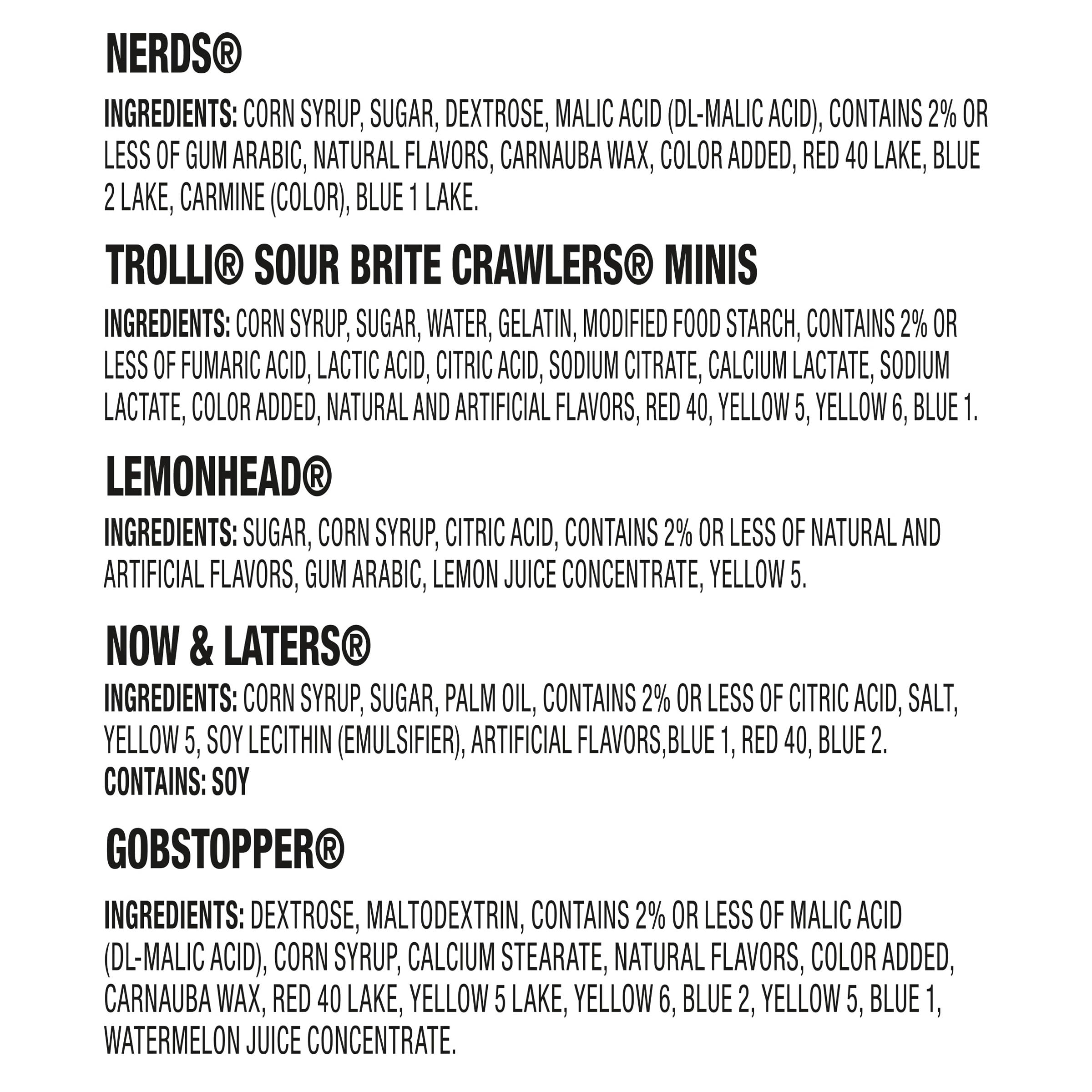 Nerds Lemonhead Original offers bright zesty flavor for candy assortments