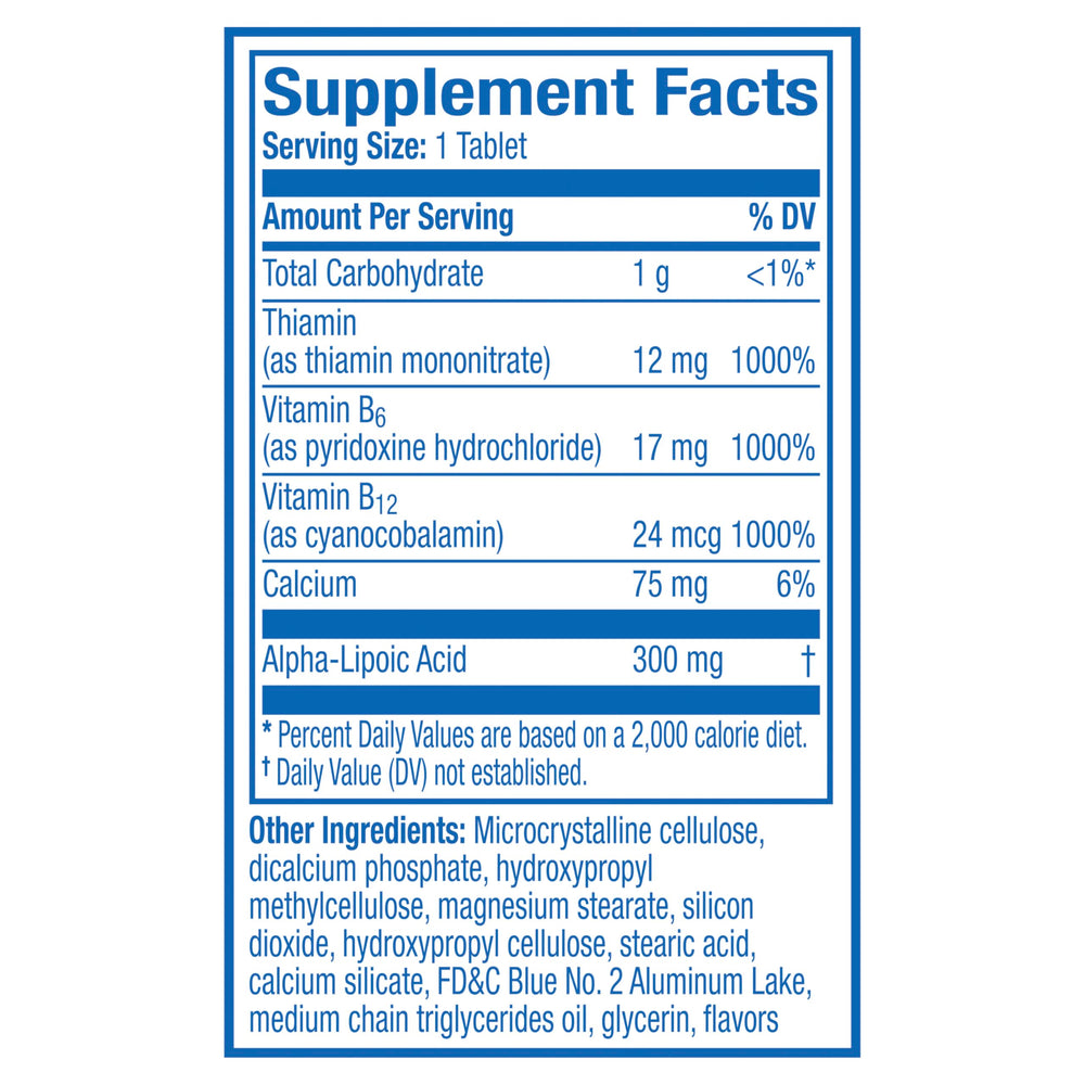 Nervive brand logo on packaging reinforces trusted nerve health.