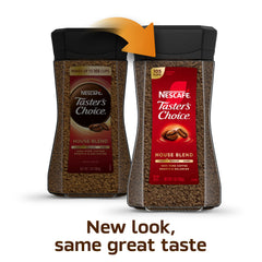 Cup of NESCAFÉ Taster's Choice with steam, ready in minutes