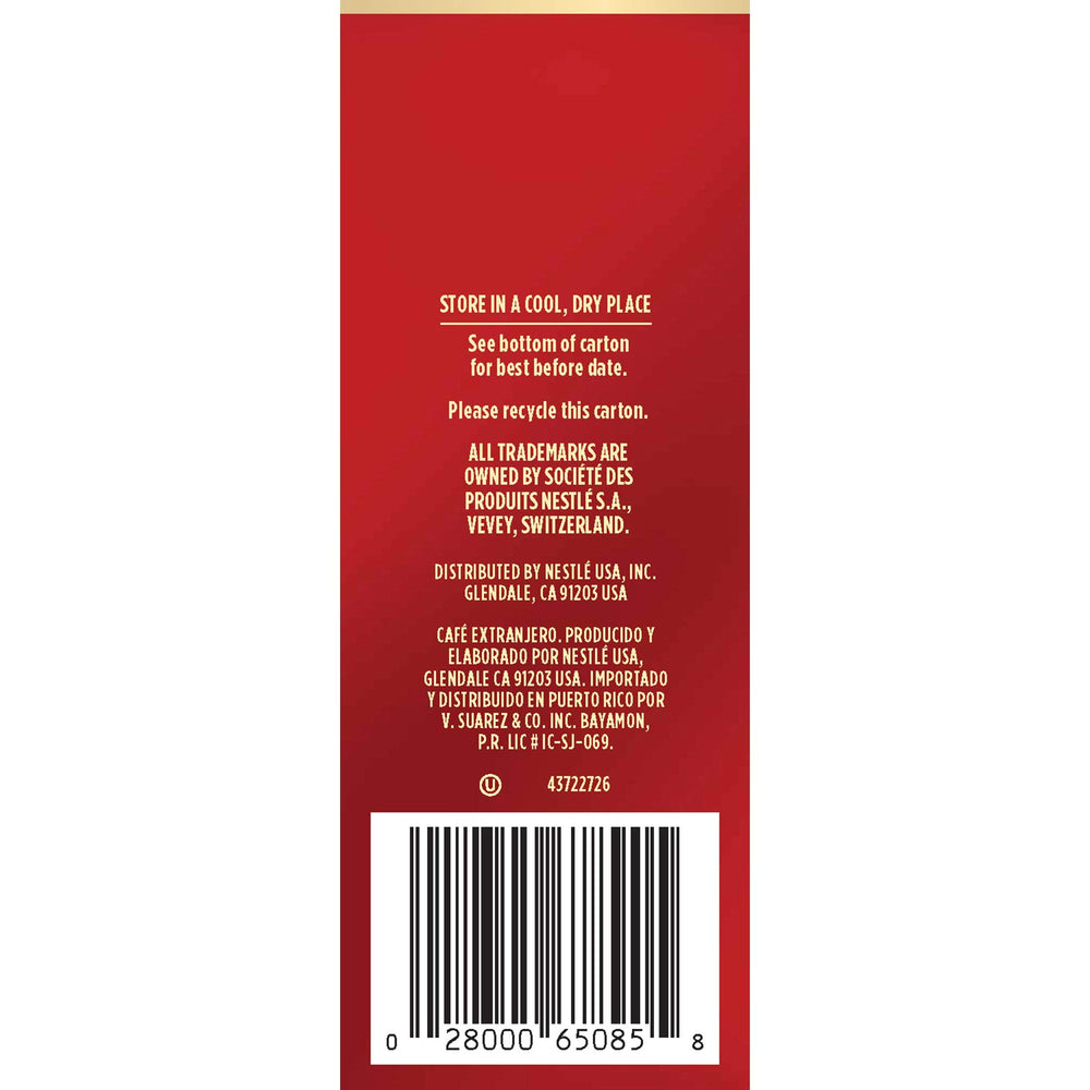 Nescafe Tasters Choice House Blend invites warm aroma when hot water is added.
