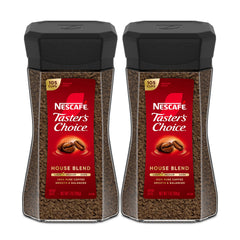 NESCAFÉ Taster's Choice House Blend jar front view for a smooth morning ritual